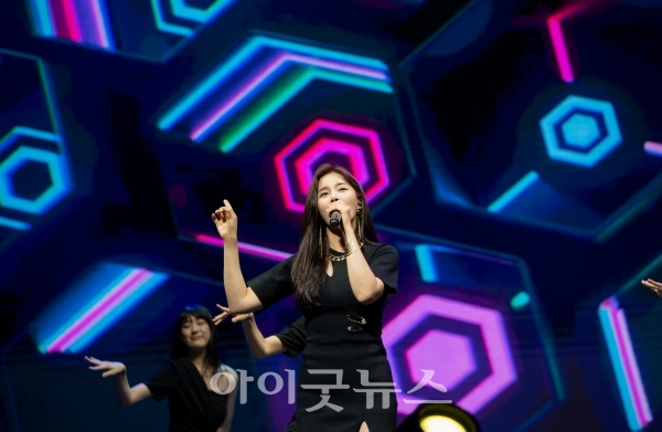 한교총이 지난 11일 수원제1야외음악당에서 ‘2022 평화음악회-수원’을 개최했다.
