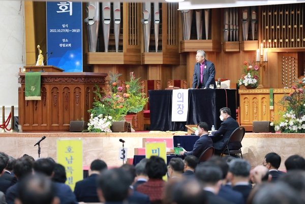 기독교대한감리회 제35회 행정총회가 지난달 27일부터 28일까지 광림교회에서 개최됐다.